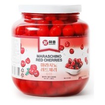 화풍 마라시노레드체리 1988g 꼭지없음 병체리, 1, 본상품선택