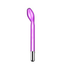 고주파 마사지기 바디 얼굴 DARSONVAL- 버섯 전극 노즐 부착 튜브 보라색 빛 스킨 케어 장치 1개, 04 Argon Tongue Tube