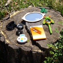 자연관찰5종세트 숲체험 숲도구 루페 돋보기 과학준비물, 자연관찰5종