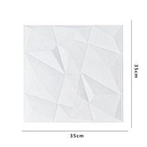 샌드위치 판낼 부자재 자기 접착 벽지 3D 벽 패널 거실 방수 방습 3D 벽 스티커 침실 어린이 방 집, [01] 35cmx35cmx12개, 03 pattern 3