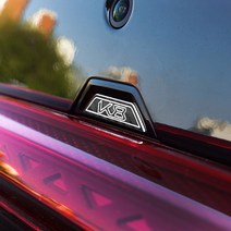 가오 K8 트렁크 버튼 DIY 몰딩 로고 엠블럼 인테리어 악세사리 튜닝 자동차용품, A_ 카본 엠블럼