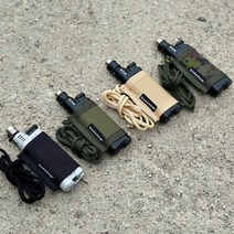 소토 토치 케이스 라이터 커버 파우치 신후지 하나로 토치 조선 케이스 A타입 목걸이 포함, 소토토치 케이스 A타입_블랙