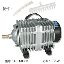기포기 2구 에어펌프 산소발생기 수족관 어항 산소기 무소음 기포발생기, ACO-008B135W표준