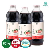 [투오가닉] 프리미엄 유기농 석류즙 100% 착즙원액 1000ml 3병, 단품, 단품