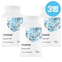 쏜리서치 디프로로프트 HF 120캡슐 x 3병 Thorne Deproloft-HF, 단품, 단품