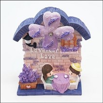 케릭터 오르골(뮤직박스)-라벤더 하우스 소년소녀