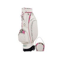 [허스키뉴욕] 스틱 자수 골프백 HKC-9183 WHITE