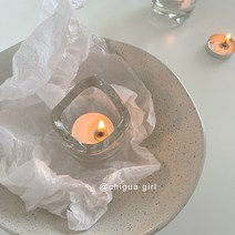 인테리어 테이블 작은 미니 가벼운 자개 캠핑 가벼운 추억 할머니밥상 1인, 크랭크 촛대 (촛불 1개 포함)