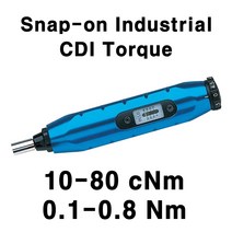 스냅온 CDI 정밀 가변 토크 스크류 드라이버 렌치 가정용 공구 10 80 cNm
