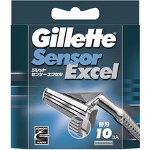 질레트 센서 엑셀 면도기 교체용 면도날 10개입 sensor excel