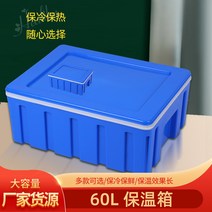 스티로폼 가공 폴리프로필렌 고밀도 식품 차량용 배달통 아이스박스, T01-블루색, C01-60L
