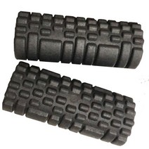 epp 요가 마사지 롤러 피트니스 폼 롤러 고통스러운 트리거 포인트 근육 유착의 자체 근막 릴리스, 1-14x33cm