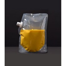 투명 스파우트파우치 육수팩 소스용 20x26+9 (1kg), 500장