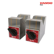 한도미드요 마그네틱V블록 KMV-125B-K 마그네틱베이스 마그넷트 브이블럭