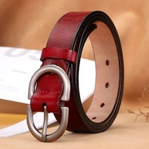 벨트 가죽 Cowskin 패션 청바지 여성 럭셔리 LD032-1