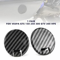 베스파 스프린트 프리마베라 GTS GTV LX LXV S 오토바이 페어링 프레임 커버 섀시 사이드 플러그 ABS 플라스틱 블록, GTS 1쌍 카본