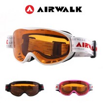 에어워크 아동용 스키 보드고글 AW-629, 무광 핑크