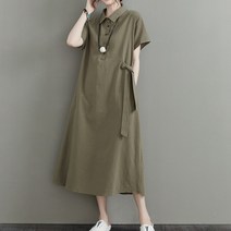 미드디엔 중년 여름 원피스