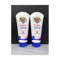 선크림 2PK 바나나보트 베이비 미네랄 SPF 50+ 선크림 로션 각 6온즈 EXP 09/