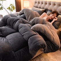 누버바 겨울 극세사이불SS 차렵 침구 요 두꺼운 겨울 벨벳 꿀잠 두툼 이불