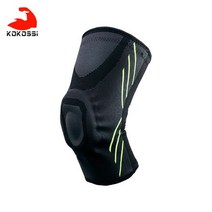KoKossi 1PCS 무릎 패드 슬개골 실리콘 패드 탄성 미끄럼 방지 실리콘 스트립 무릎 보호대 관절염 반월판 눈물 무릎 지원 도구, 1 Pcs_XL