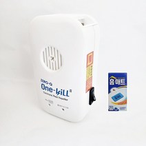 [제로큐신상품][홈매트 30P증정] 초음파해충퇴치기 원킬 One-kill II (고급형) 모기매트훈증기능추가 180도회전식플러그