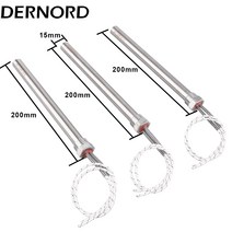 전기 배관 연결도구DERNORD-60V 카트리지 히터 DC 관형 발열체 200w/500w/1000w 1/2 ''스레드 전, 01 60V_03 1kw