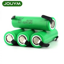 자동차 교체 대용량 INR18650 25R 3.7V 고전류 18650 배터리 전원 리튬 충전식 고 방전 20A 셀 용접 니켈 스크루 드라이버 용, CHINA_2 X Battery