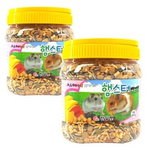 재롱이 프리미엄 햄스터 사료, 2개, 800g