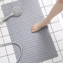 퍼니싱굿즈 욕실 미끄럼방지 안전매트 - 2color, 그레이, 1개