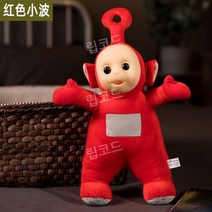 대형 텔레토비 인형 보라돌이 뚜비 나나 뽀 아이 선물 생일 쿠션 거실 인테리어 캐릭터, 텔레토비 인형-샤오보(빨간색), 정품인증뮤지컬스몰사이즈38cm