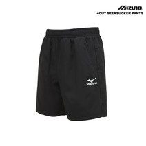 [국내배송] 미즈노 23SS 프리미엄 기능성 경량 남여공용 러닝 시어서커 운동복 배드민턴 트레이닝 하프 팬츠 반바지 블랙 32YD312509