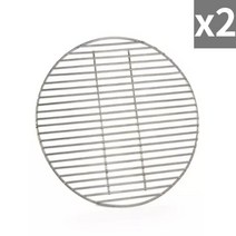 페트로막스 아타고 34cm용 그릴 x 2 스테인레스 스틸