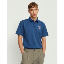 22SS [PADDINGTON]블루 패딩턴 콜라보 반팔 피케 티셔츠 HUTS2B972B3