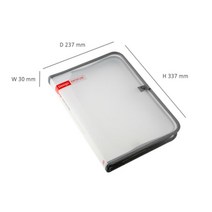 대학생 레포트 서류 보관 파일 케이스 A4화일 회사화일철 도면철, 1개, 레드