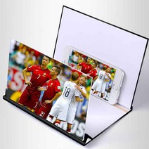 ecolucky 스마트폰 확대스크린 거치대/입체영상/확대경/돋보기/휴대폰, 단일품목, 확대스크린거치대(블랙)