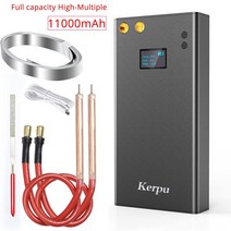 스포트용접기 전기 미니 휴대용 스폿용 경량 스폿 용접기 7500/11000mAh 정확한 유형-C 입력 플러그 니켈, 02 11000mah