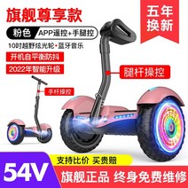 전동킥보드 성인용 아동용 전동 퀵보드 전자식 듀얼기계식 바퀴큰퀵보드, 36v, 슈가파우더 54v 플래그십 독점버전 세컨트롤 +