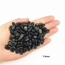 파쇄석 잡석 콩자갈 잔자갈 자갈돌멩이골재 쇄석 깬자갈 크기 천연 황금 흑요석 자갈 돌, 7-9mm
