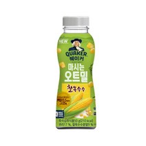 칠성 쉐이크 아침 식사 대용 퀘이커 마시는 오트밀 찰옥수수 건강식 간편식 식단조절 선식 50G 20개, 2세트