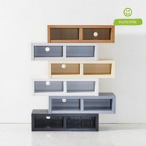 스웨덴 모던 핸들리스 TV대 거실장 세트 2400(6색) AV 유럽풍 미니 추천, 아카시아