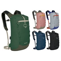 오스프리 남녀공용 등산배낭 데이라이트 신치 15L 당일산행 소형가방 가벼운 가성비, BLACK, one size