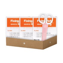 잘라쓰는 에버레이드 픽싱롤 기획세트 (부직반창고) 10cm * 10m x 3개 + 반창고닷컴 안전가위 1개, 픽싱롤 10cm*10m+안전가위 기획세트