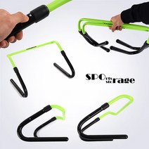 스포리지 대만산 가볍고 튼튼한 원터치 높이조절 라운드허들(신속하게 높이조절 가능한 품질좋은 허들)