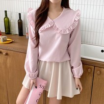 수키 [수키] 카라 프릴 블라우스 1095435