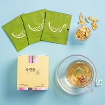 하늘바라기 국내산 꽃차 목련 목련차 신이차 12티백 수제 가마솥덖음