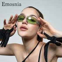 고급선글라스 Emosnia패션 스포츠 레진 선글라스 여성 및 남성용 새로운 럭셔리 브랜드 디자이너 스팀펑크 고글 고딕 야외 선글라스 2022 년 상품