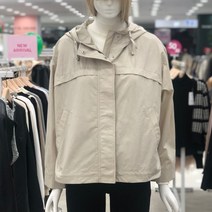 숲 시흥 후드 밑단스틍 야상점퍼/OZ3UJT2BG
