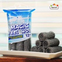 TV홈쇼핑 크린고고 친환경 매직 요술 철수세미 10팩 총 120롤, 1+1 세트 (20팩 *12롤 총 240롤)