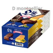오리온 오뜨 과자케이크 세트 쇼콜라 6p x 2 + 치즈 6p x 2, 2종 (쇼콜라 2p) + 2종 (치즈2p), 6개